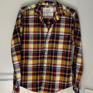 Frank & Eileen medium plaid 100% cotton shirt